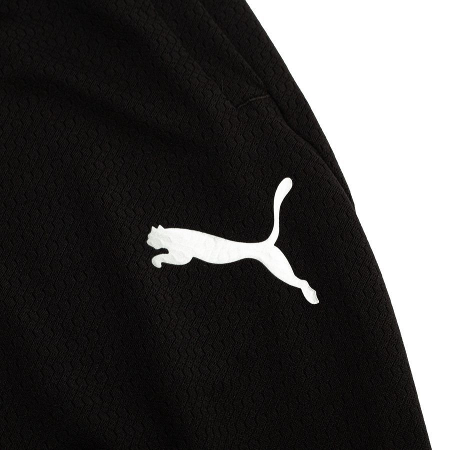 Manchester City Training Trousers - PUMA Black/Puma Silver - Men's-SoccerKits Hub | Buy Soccer Jerseys Online